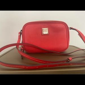 Dooney and Burke Orange camera bag crossbody